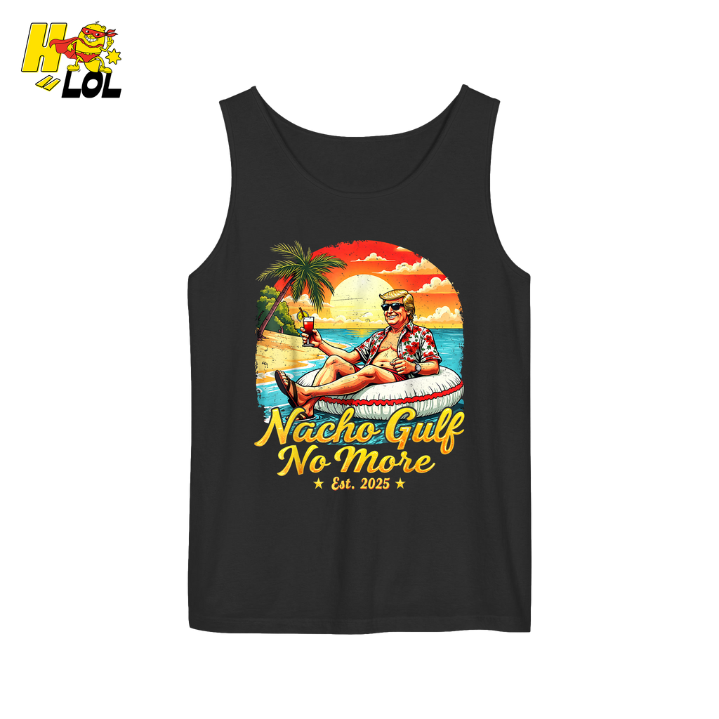 Nacho Gulf No More Shirt Funny Tropical Sunset Beach Graphic - HQLOL