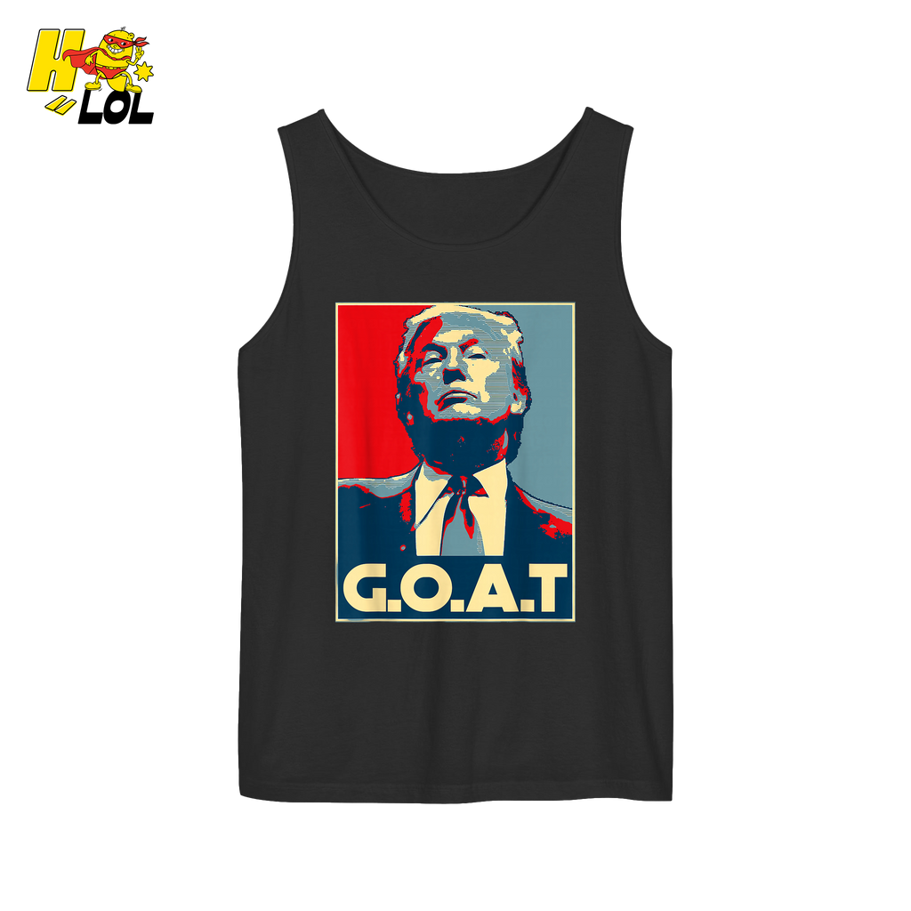 Trump G.O.A.T. Hope Style Iconic Political Tribute Meme Shirt - HQLOL