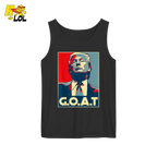Trump G.O.A.T. Hope Style Iconic Political Tribute Meme Shirt - HQLOL