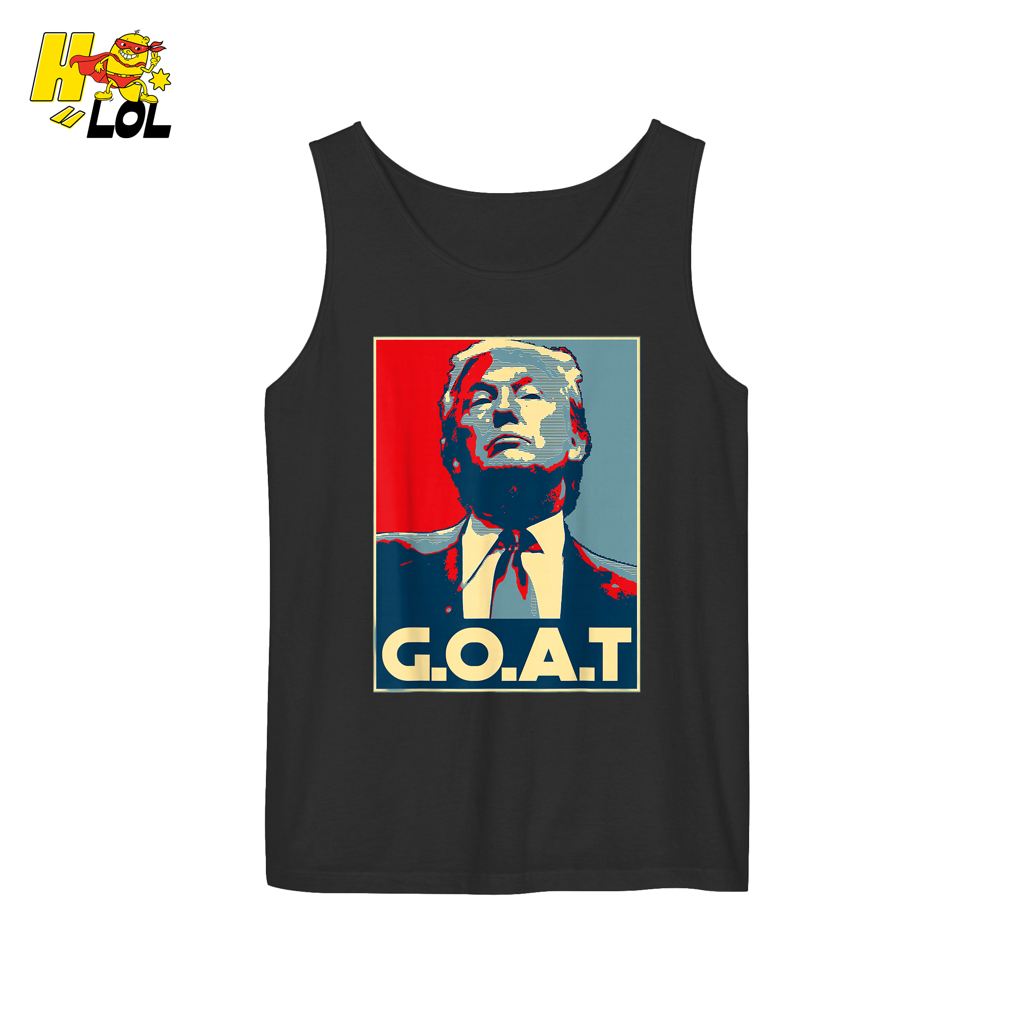 Trump G.O.A.T. Hope Style Iconic Political Tribute Meme Shirt - HQLOL