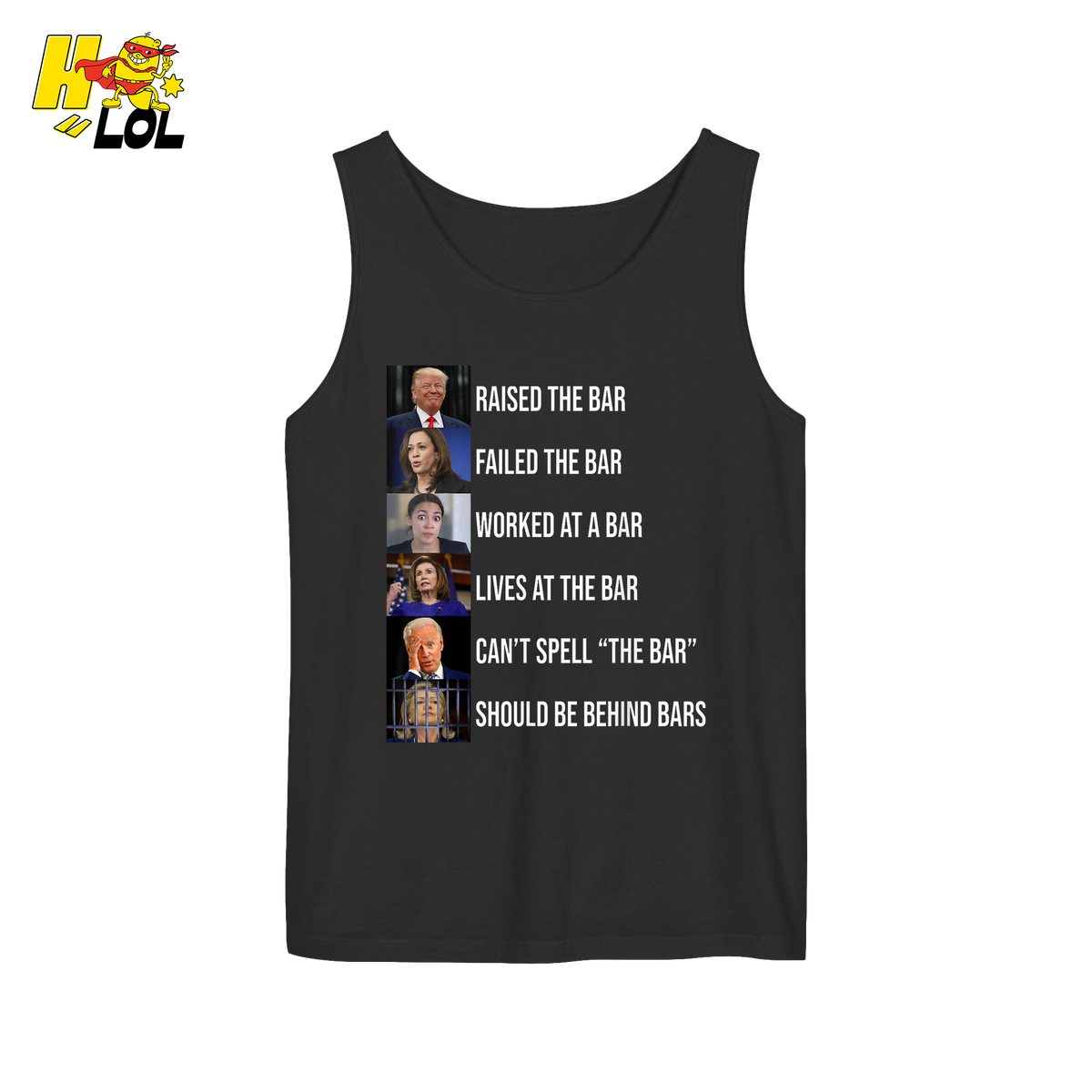 Bar Pun Anti-Democrat Political Meme Funny Sarcastic Shirt - HQLOL