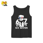 Six Seven Shirt 67 Patriotic Sunglasses Meme Graphic Shirt - HQLOL