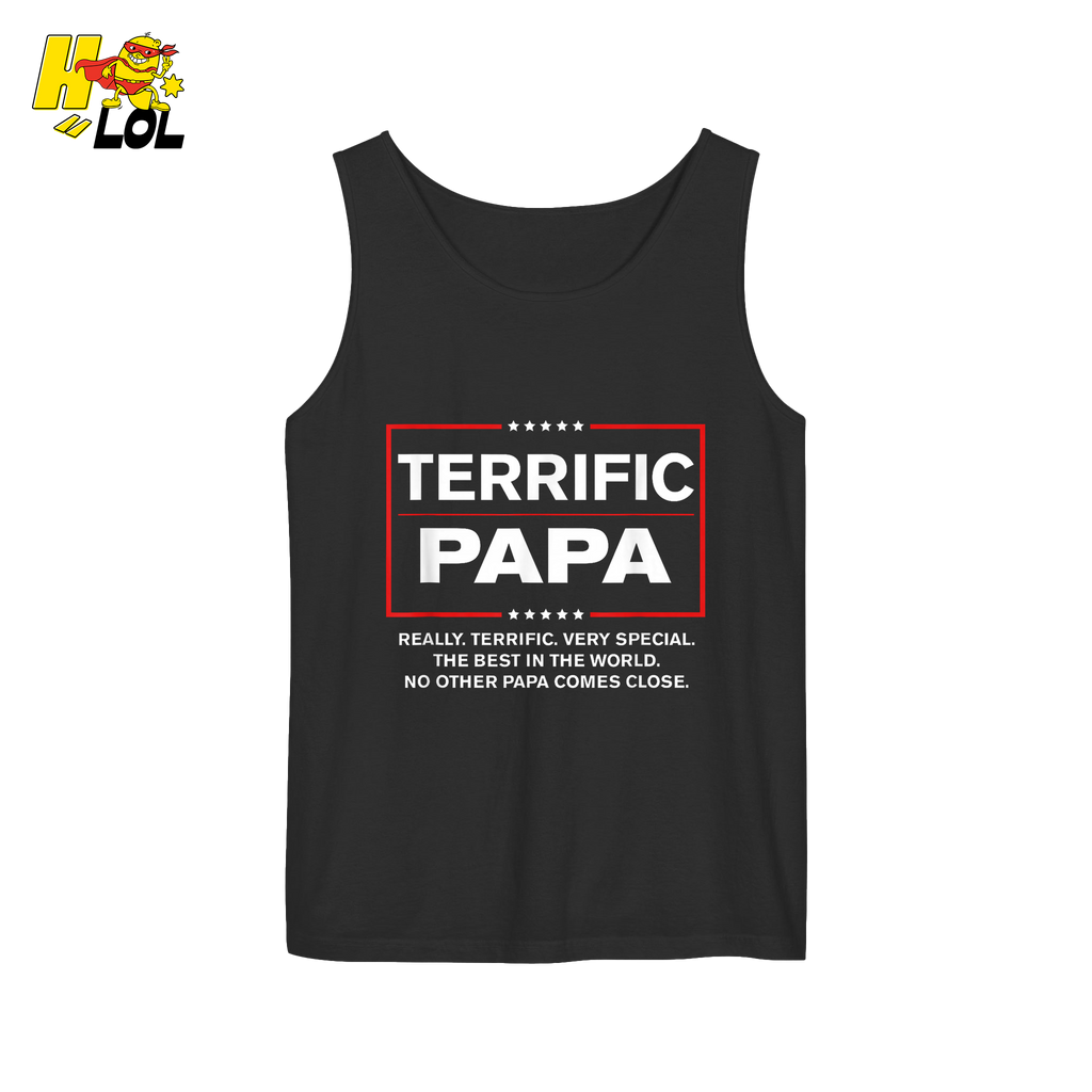 Terrific Papa Trump Style Funny Father's Day Gift Parody Shirt - HQLOL