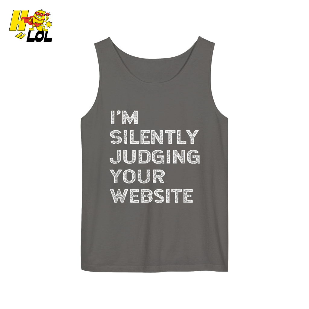 Silently Judging Your Website Shirt Funny Web Developer Shirt - HQLOL