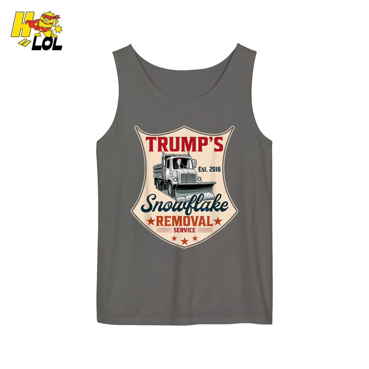 Trump's Snowflake Removal Service Funny Anti-Liberal Satire Shirt - HQLOL