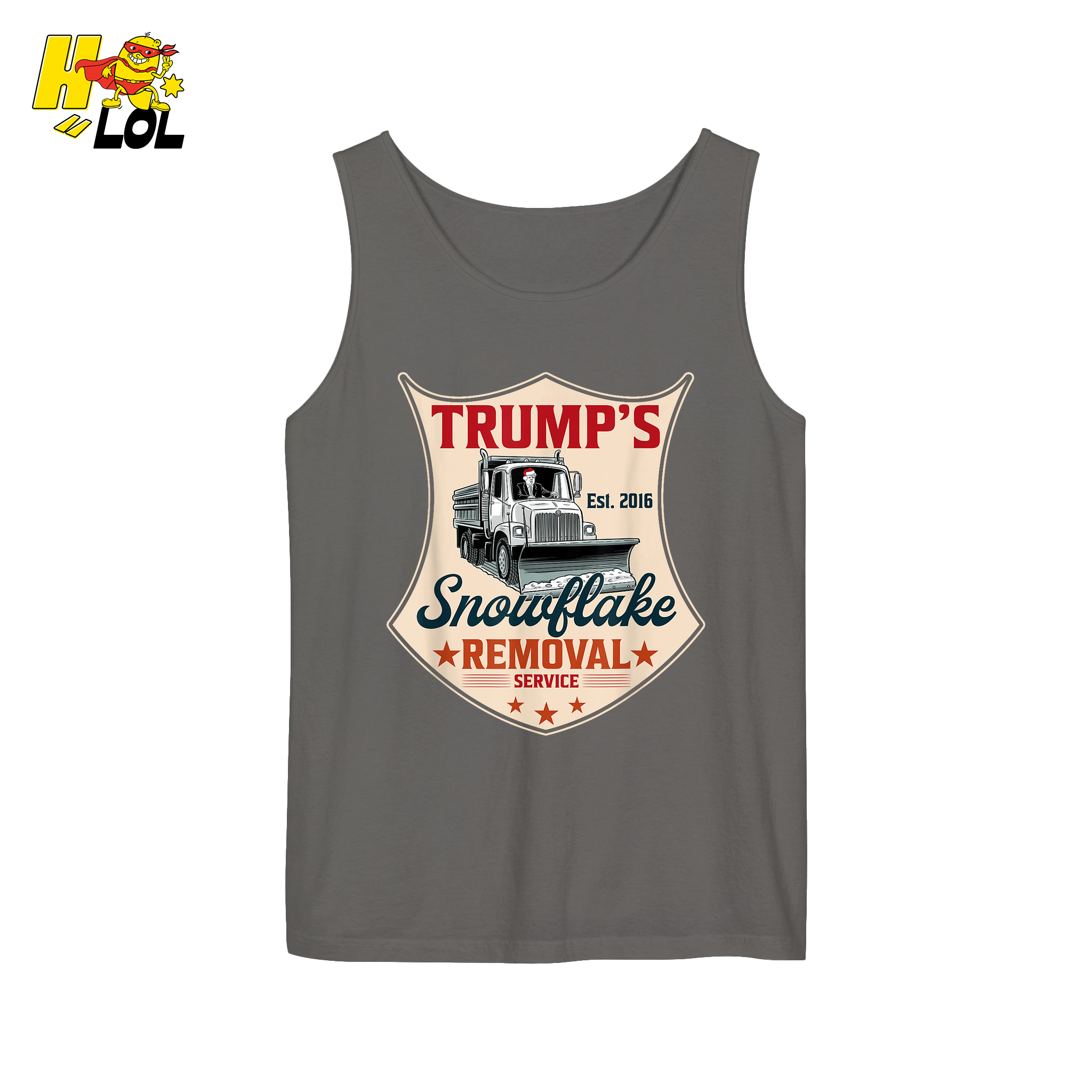Trump's Snowflake Removal Service Funny Anti-Liberal Satire Shirt - HQLOL