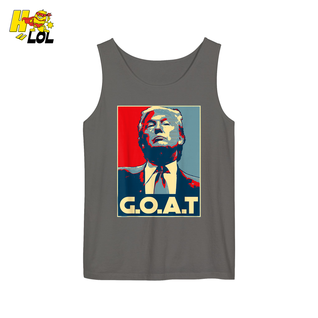 Trump G.O.A.T. Hope Style Iconic Political Tribute Meme Shirt - HQLOL