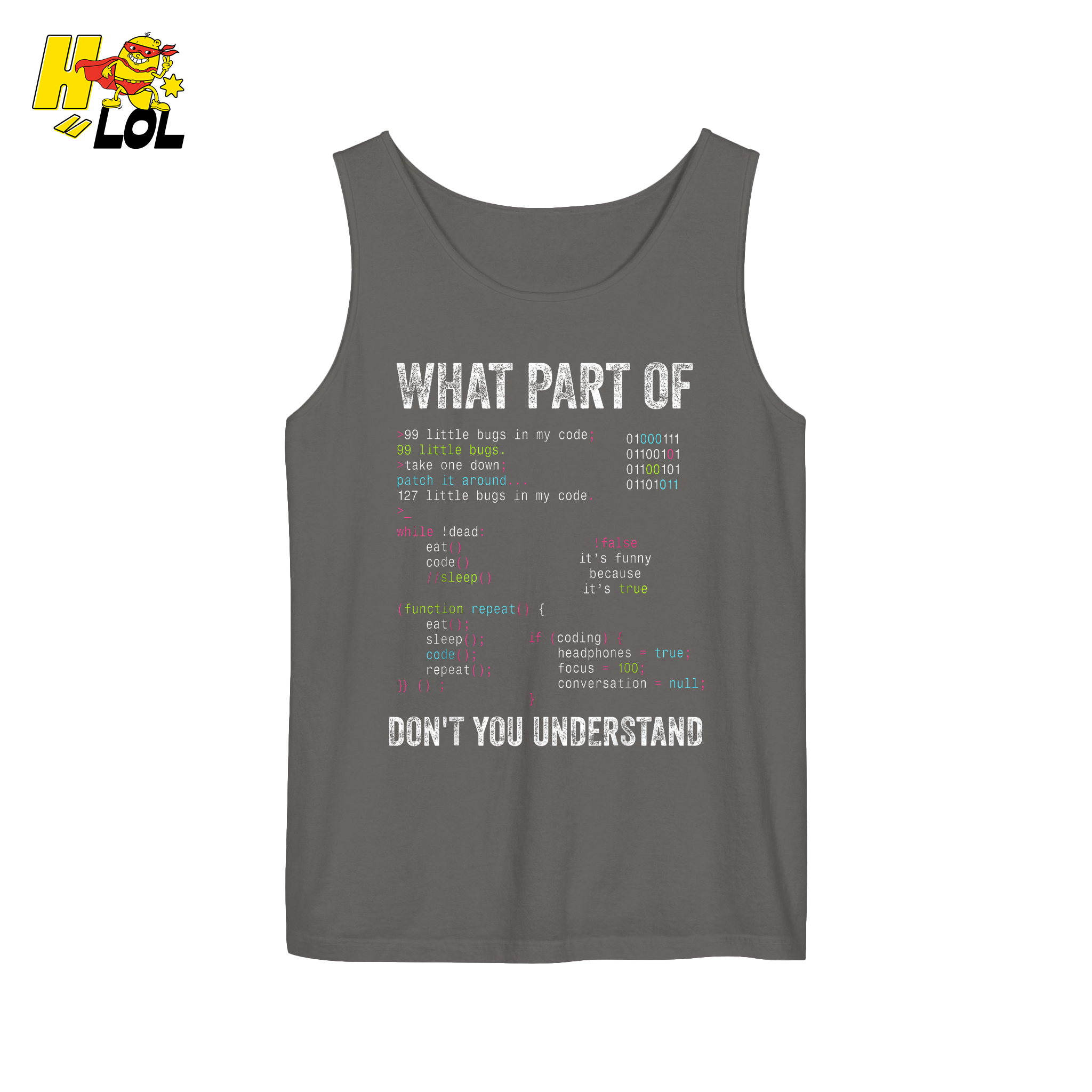 What Part of Don’t You Understand Shirt Funny Coding Programmer - HQLOL