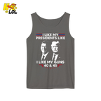 40 45 Presidents Shirt Funny Patriotic Conservative Graphic Shirt - HQLOL