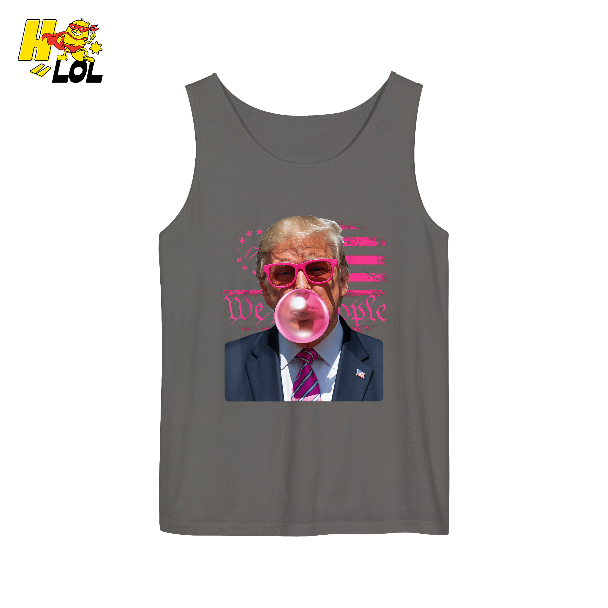 Trump Bubblegum Shirt Funny Graphic Shirt - HQLOL
