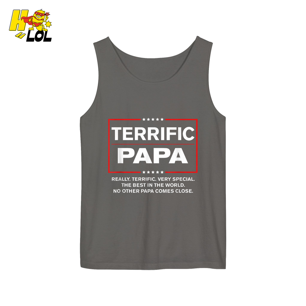 Terrific Papa Trump Style Funny Father's Day Gift Parody Shirt - HQLOL