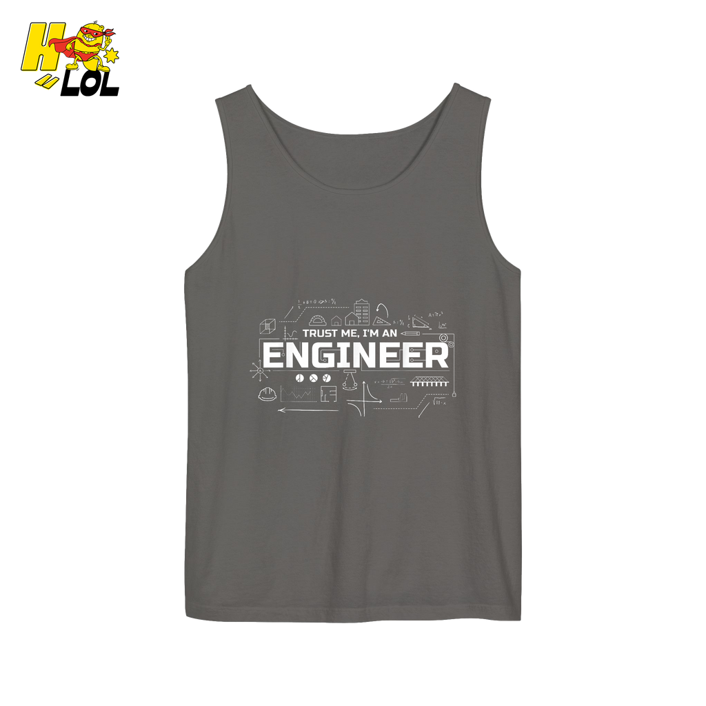 Trust Me I’m an Engineer Shirt Funny Blueprint Engineering Shirt - HQLOL