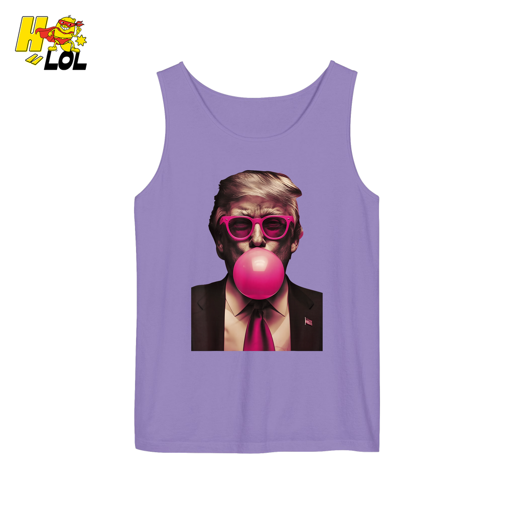 Trump Bubble Gum Pink Glasses Funny Pop Art Viral Meme Shirt - HQLOL