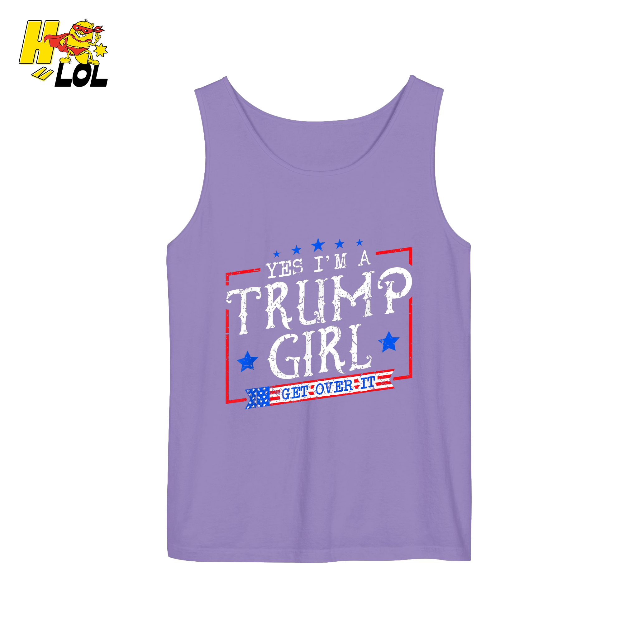 Yes I'm a Trump Girl Shirt Funny Patriotic Conservative Gift- HQLOL