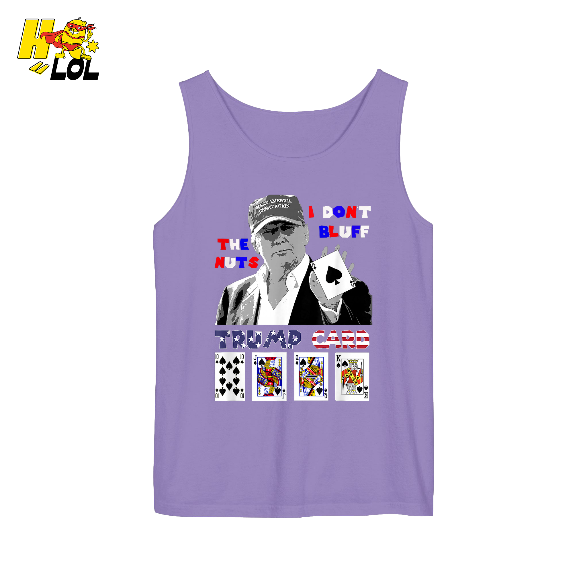 Trump Card Shirt I Don’t Bluff Funny Poker Political Shirt - HQLOL
