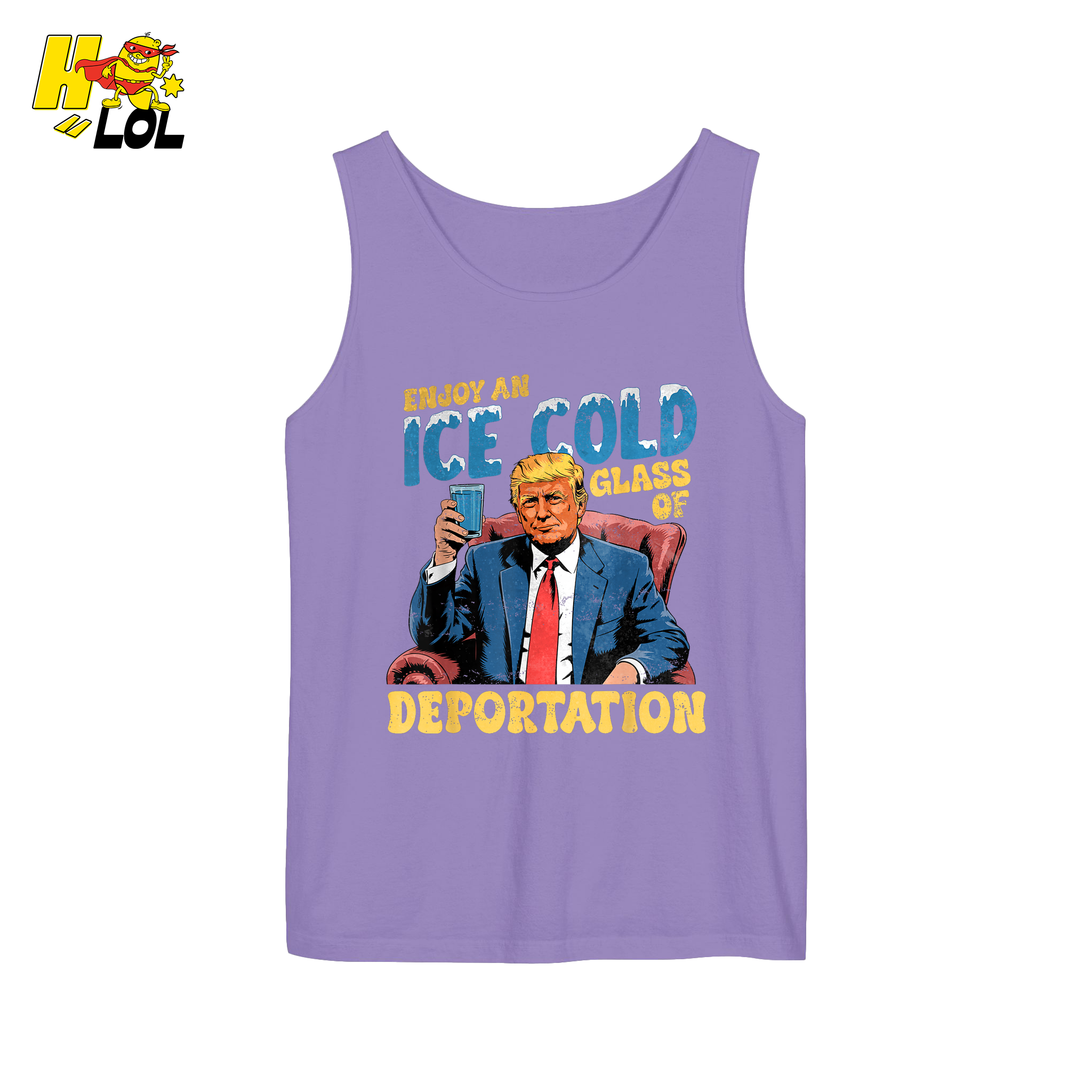 Ice Cold Glass of Deportation Shirt Funny Political Meme Shirt - HQLOL