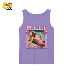 MILF Man I Love Felons Shirt Funny Pink Retro Meme Shirt - HQLOL