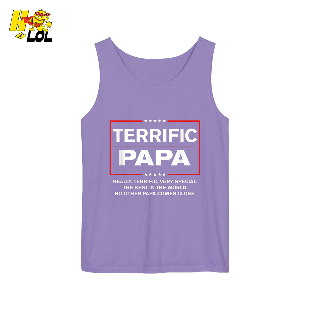 Terrific Papa Trump Style Funny Father's Day Gift Parody Shirt - HQLOL
