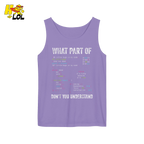 What Part of Don’t You Understand Shirt Funny Coding Programmer - HQLOL