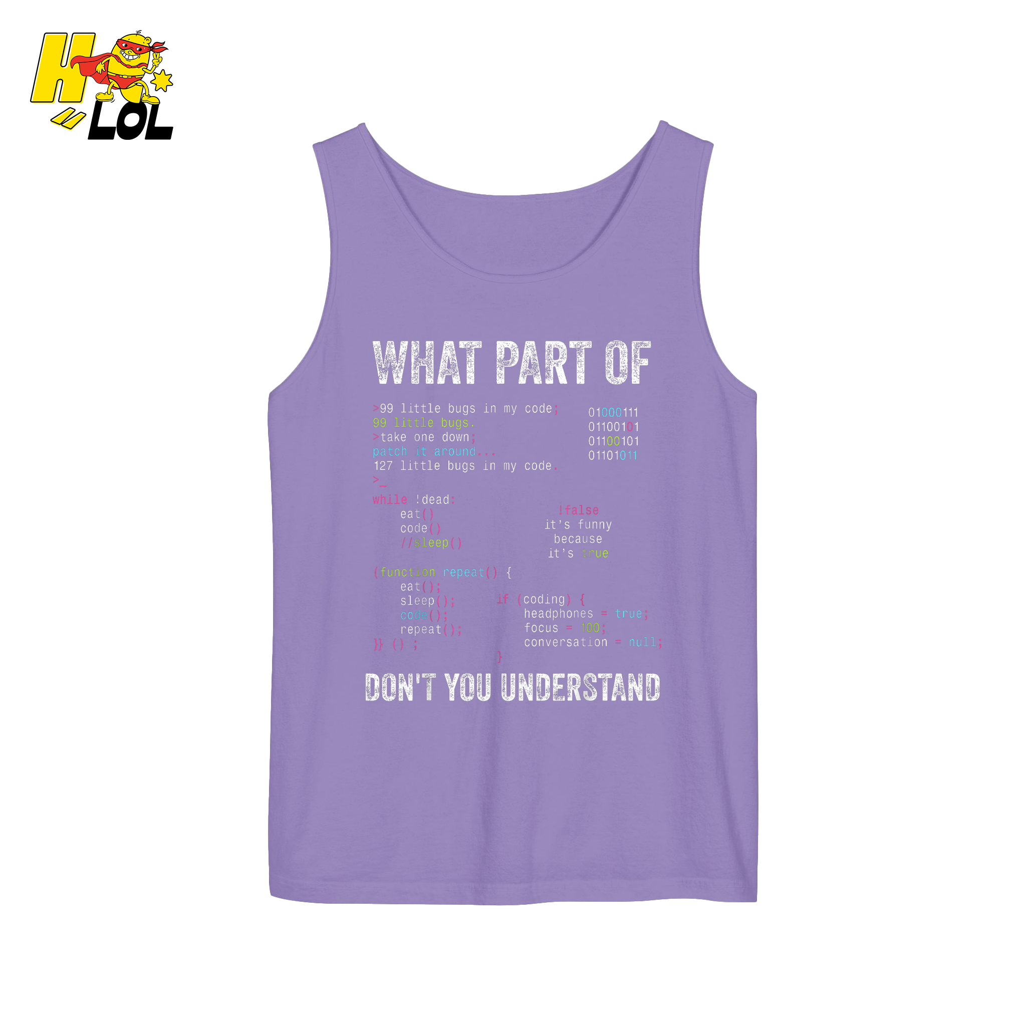 What Part of Don’t You Understand Shirt Funny Coding Programmer - HQLOL
