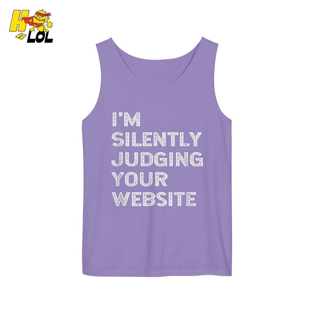 Silently Judging Your Website Shirt Funny Web Developer Shirt - HQLOL