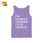 Silently Judging Your Website Shirt Funny Web Developer Shirt - HQLOL
