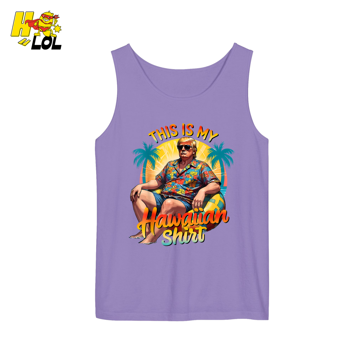 Trump Hawaiian Shirt Funny Summer Vacation Meme Gift Shirt - HQLOL