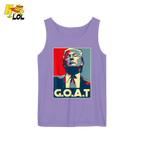 Trump G.O.A.T. Hope Style Iconic Political Tribute Meme Shirt - HQLOL