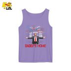 Daddy’s Home Shirt Patriotic Fireworks Political Graphic Shirt - HQLOL