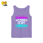 Running Code Is My Cardio Shirt Funny Programmer Neon Shirt - HQLOL