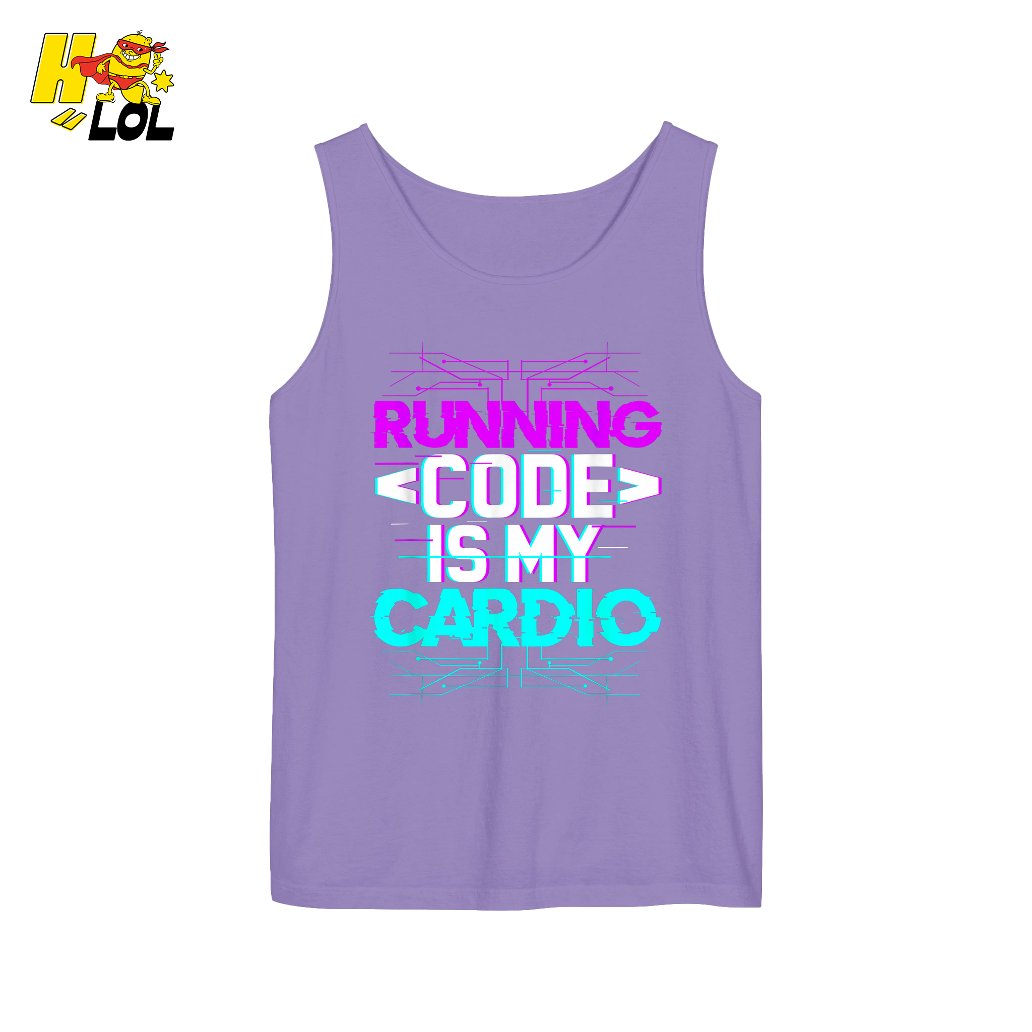 Running Code Is My Cardio Shirt Funny Programmer Neon Shirt - HQLOL