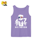 Six Seven Shirt 67 Patriotic Sunglasses Meme Graphic Shirt - HQLOL
