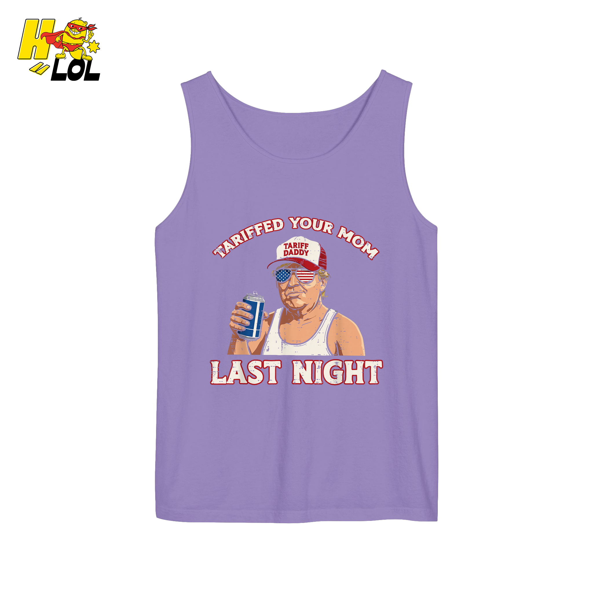 Trump “Tariffed Your Mom Last Night” Shirt – Funny Edgy Gift - HQLOL