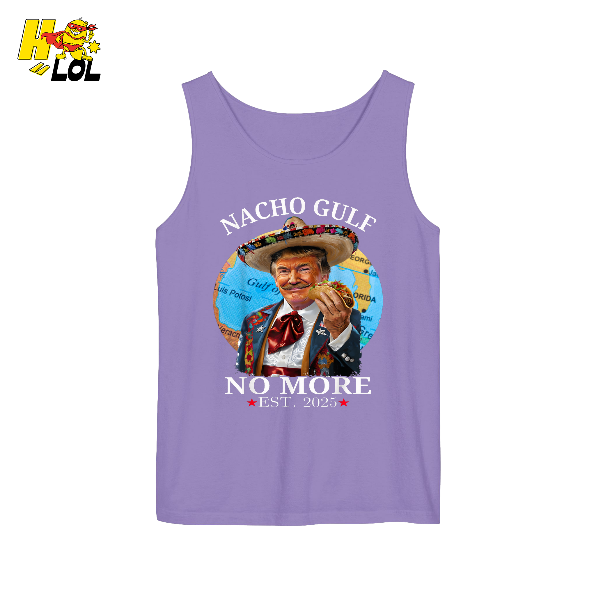 Nacho Gulf No More Shirt Funny Taco Sombrero Graphic Shirt - HQLOL