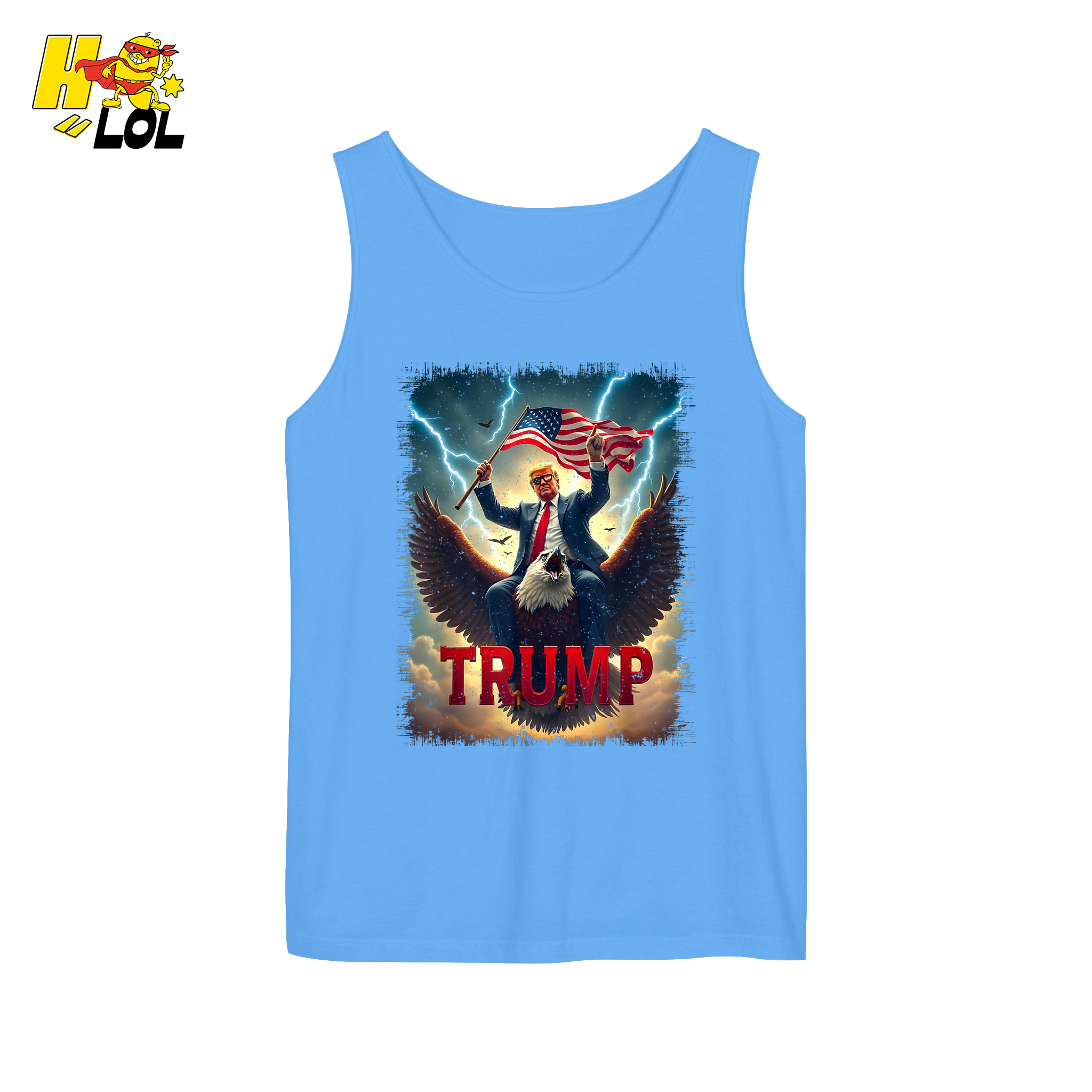 Donald Trump King & Eagle Shirt Patriotic MAGA Gift - HQLOL