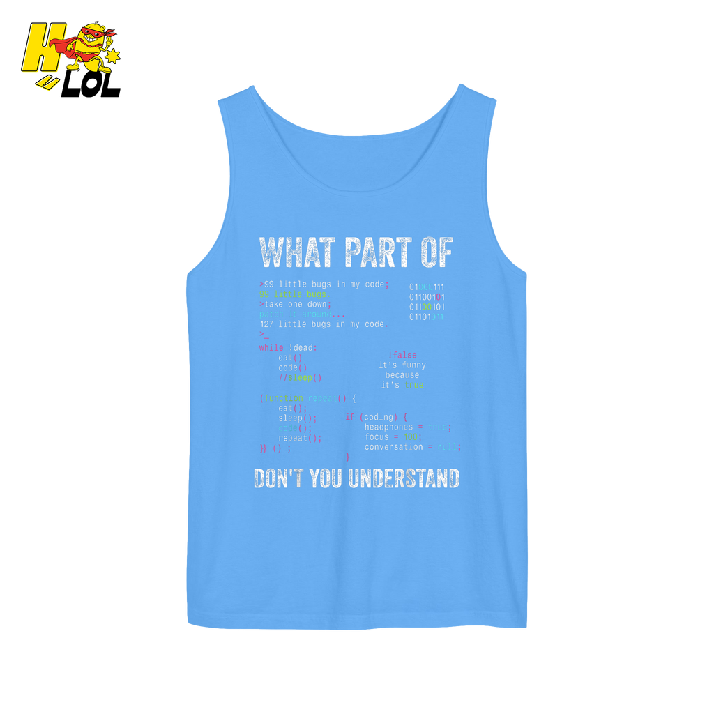 What Part of Don’t You Understand Shirt Funny Coding Programmer - HQLOL