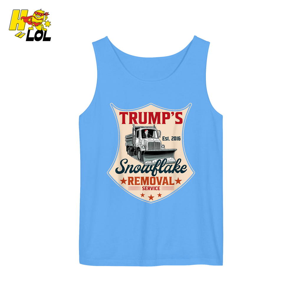 Trump's Snowflake Removal Service Funny Anti-Liberal Satire Shirt - HQLOL