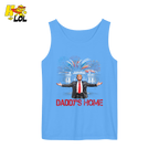 Daddy’s Home Shirt Patriotic Fireworks Political Graphic Shirt - HQLOL