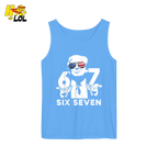 Six Seven Shirt 67 Patriotic Sunglasses Meme Graphic Shirt - HQLOL
