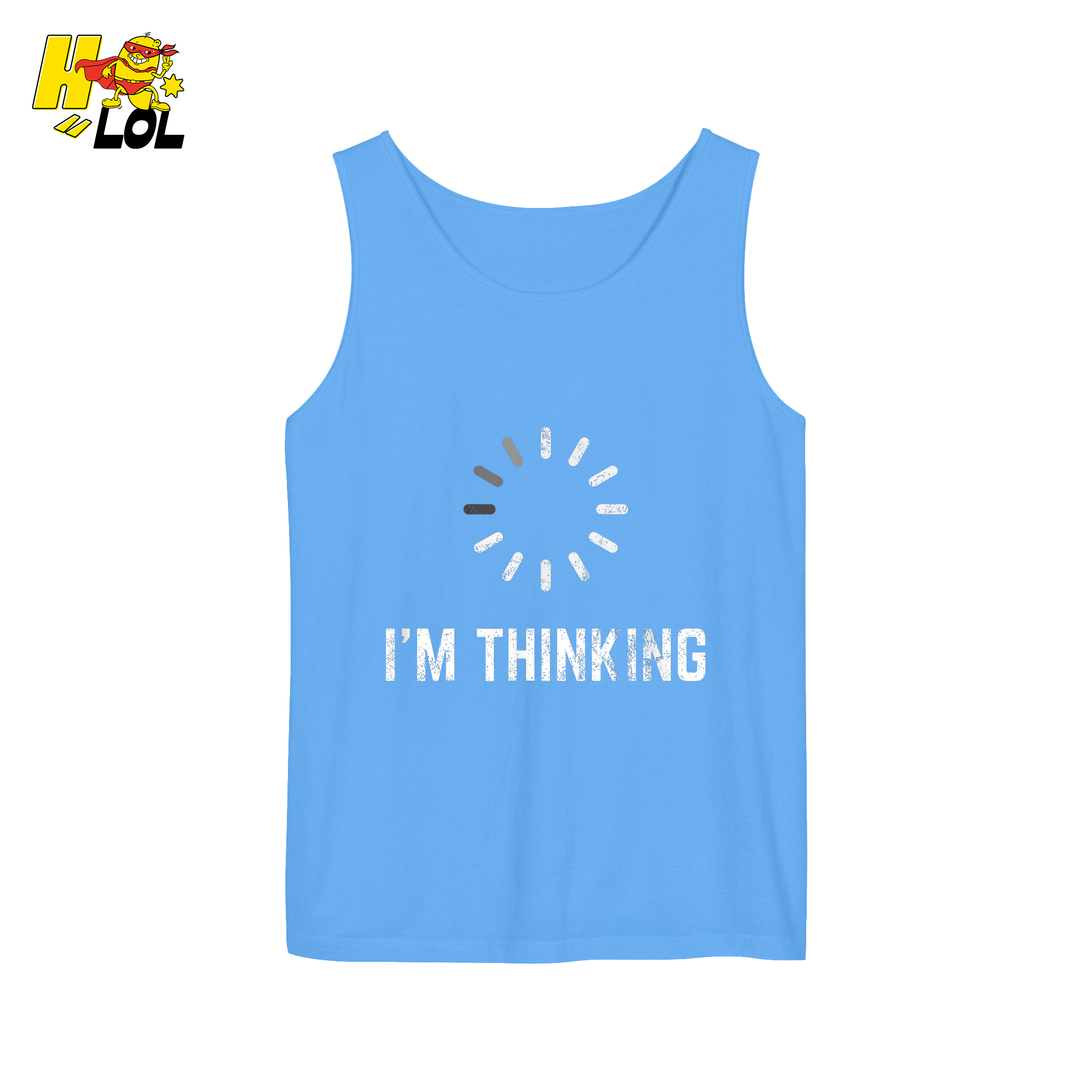 I’m Thinking Shirt Funny Loading Spinner Meme Shirt - HQLOL