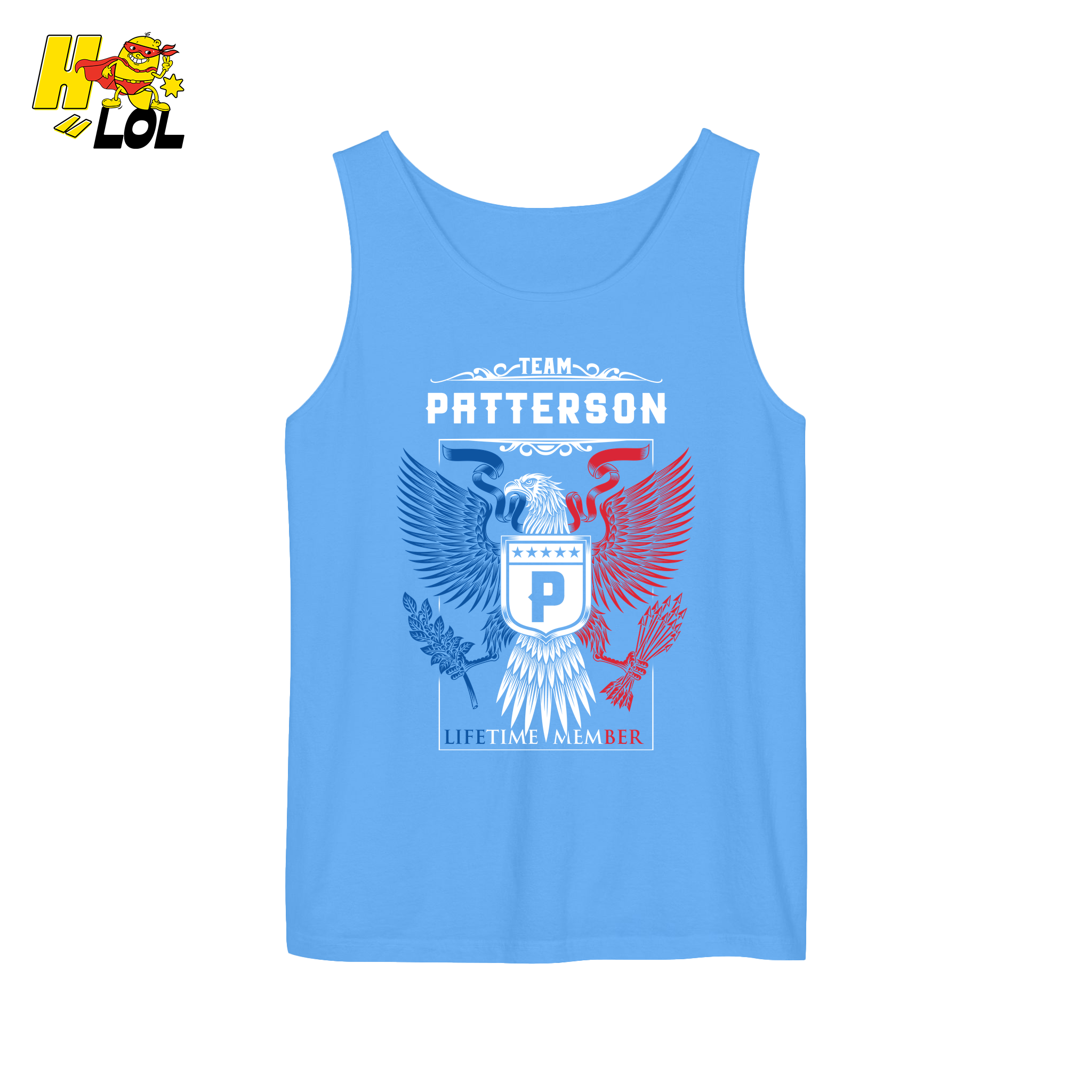Team Patterson Lifetime Member - Family Name - HQ LOL