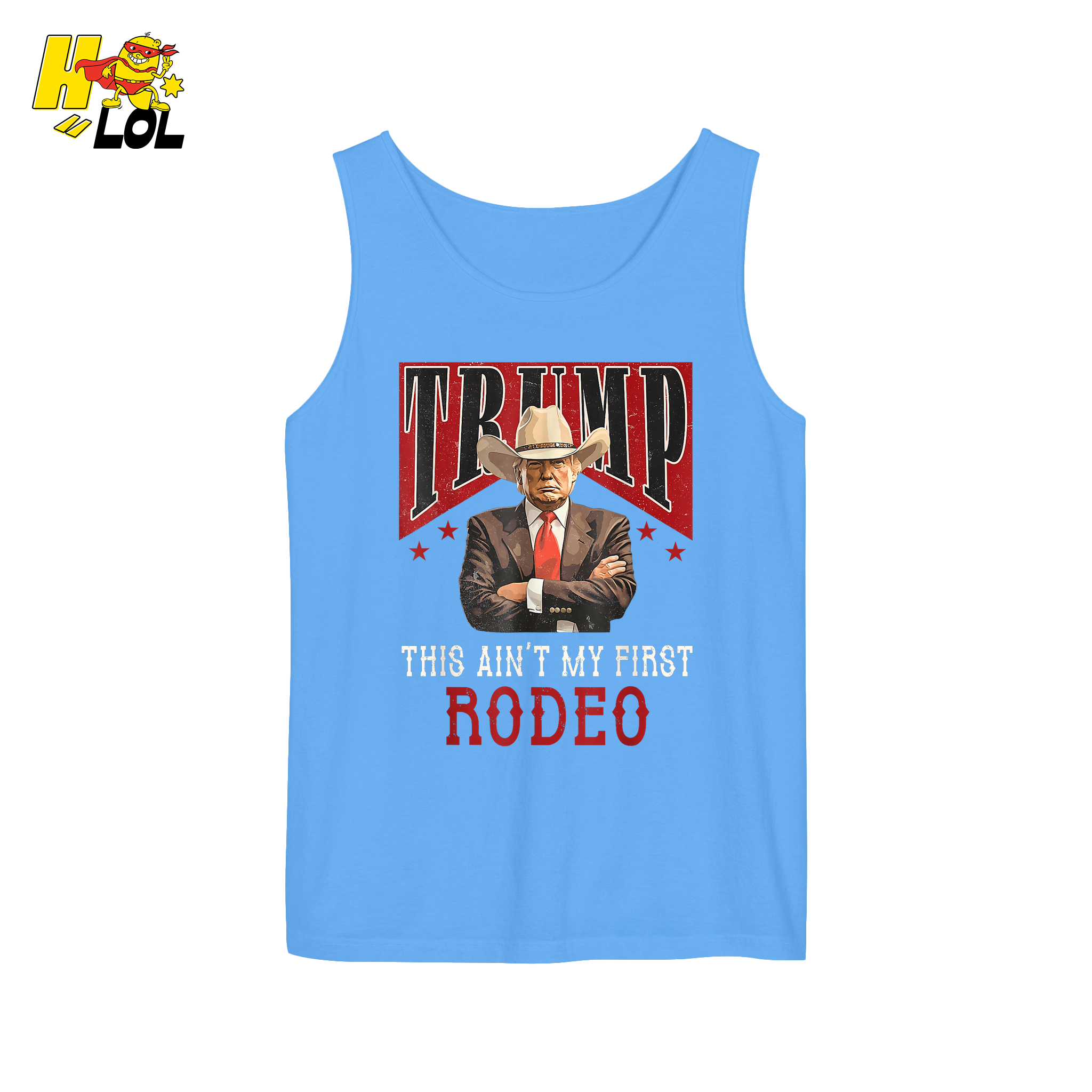 Trump Rodeo Shirt This Ain’t My First Rodeo Cowboy Shirt - HQLOL