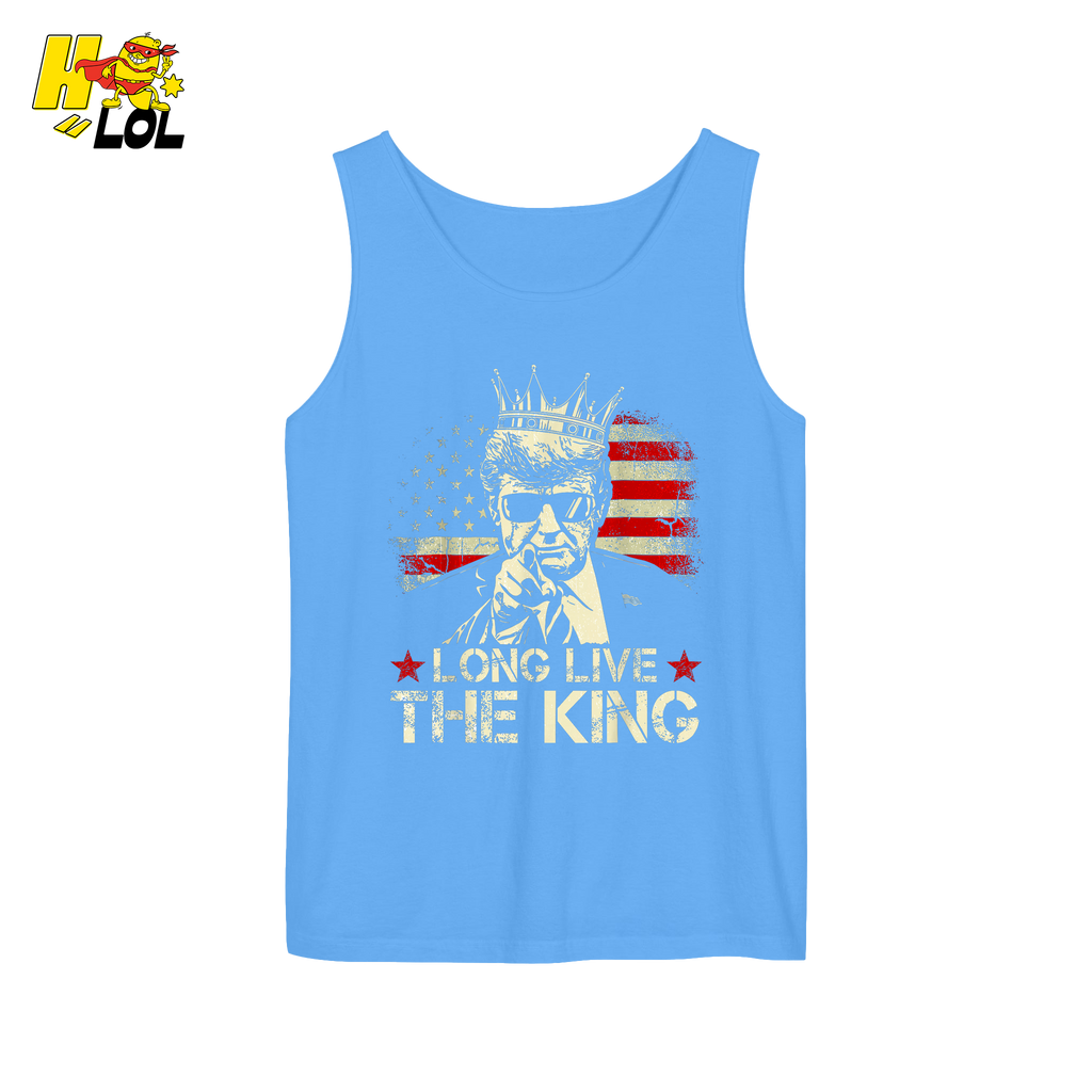 Donald Trump Long Live The King Shirt Patriotic Political Gift - HQLOL