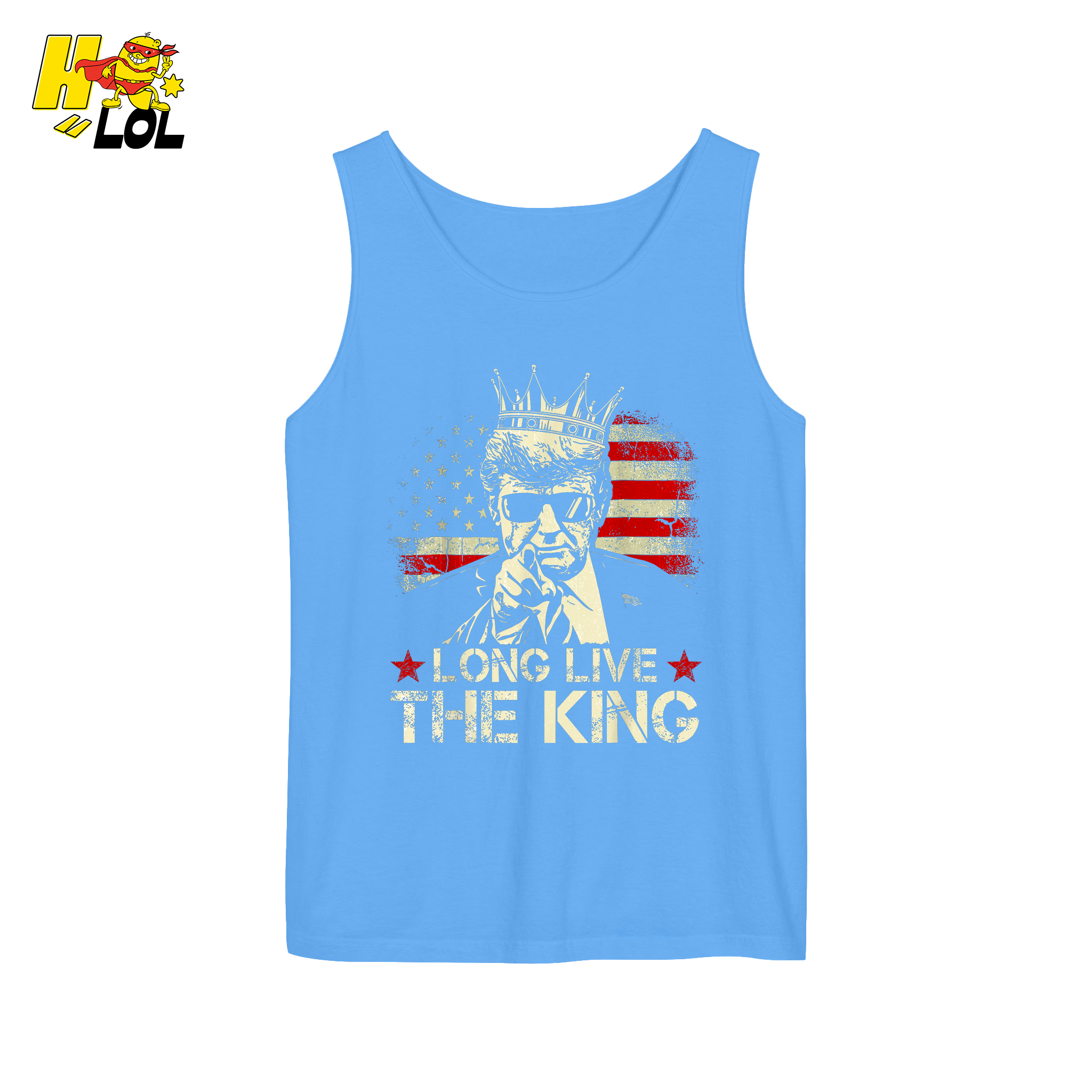Donald Trump Long Live The King Shirt Patriotic Political Gift - HQLOL