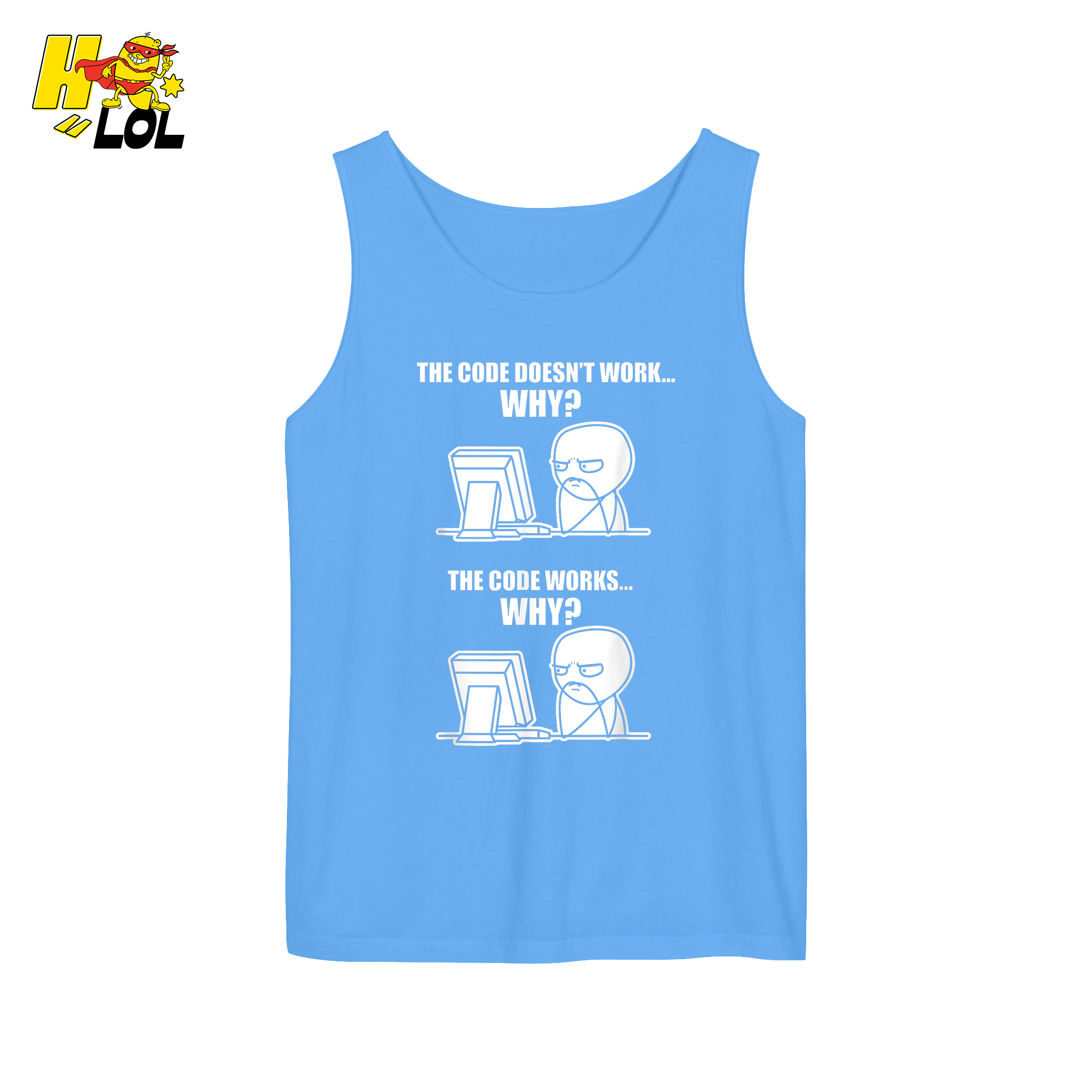 The Code Doesn’t Work Why Shirt Funny Programmer Meme Shirt - HQLOL