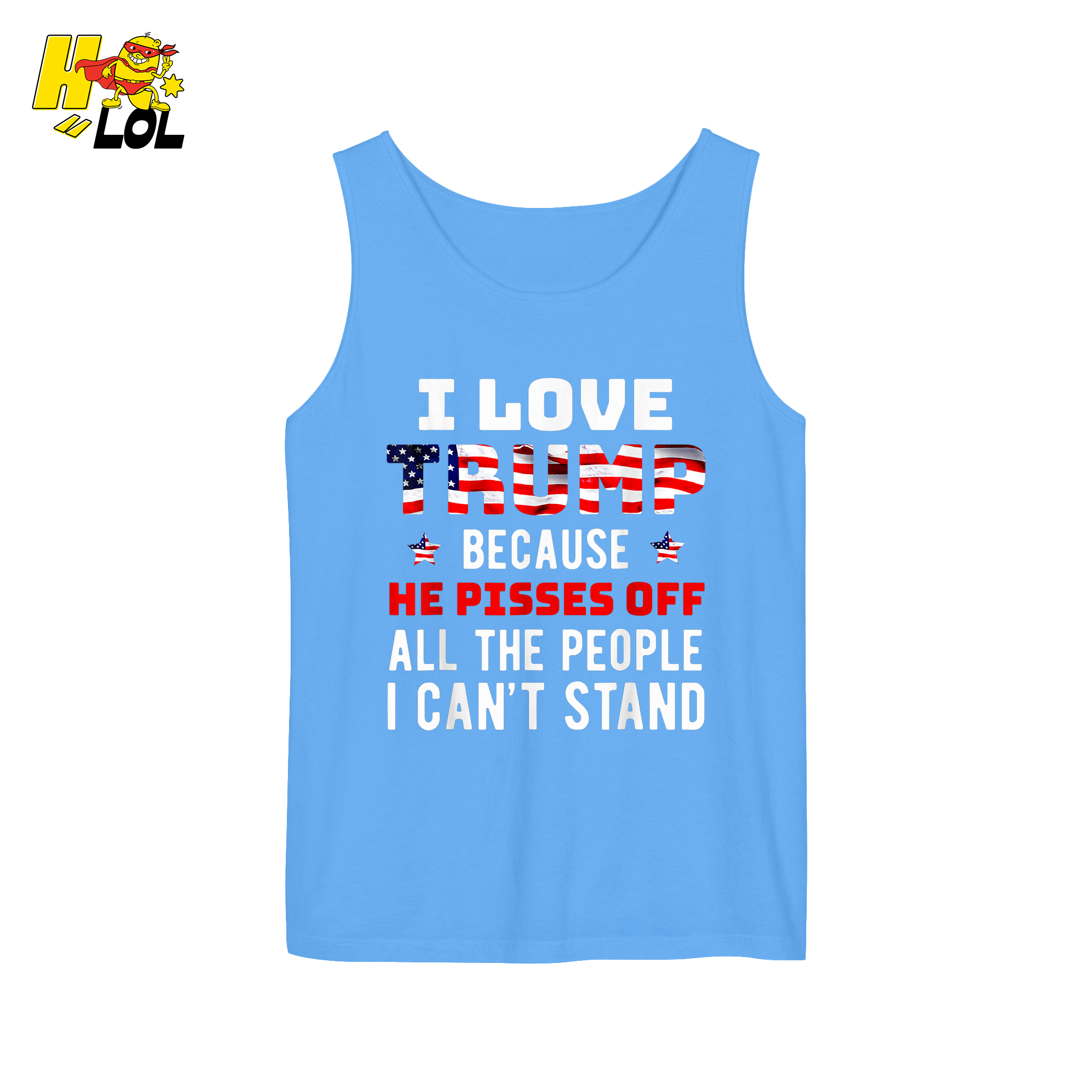 I Love Trump Shirt Funny Patriotic Quote Conservative Shirt - HQLOL