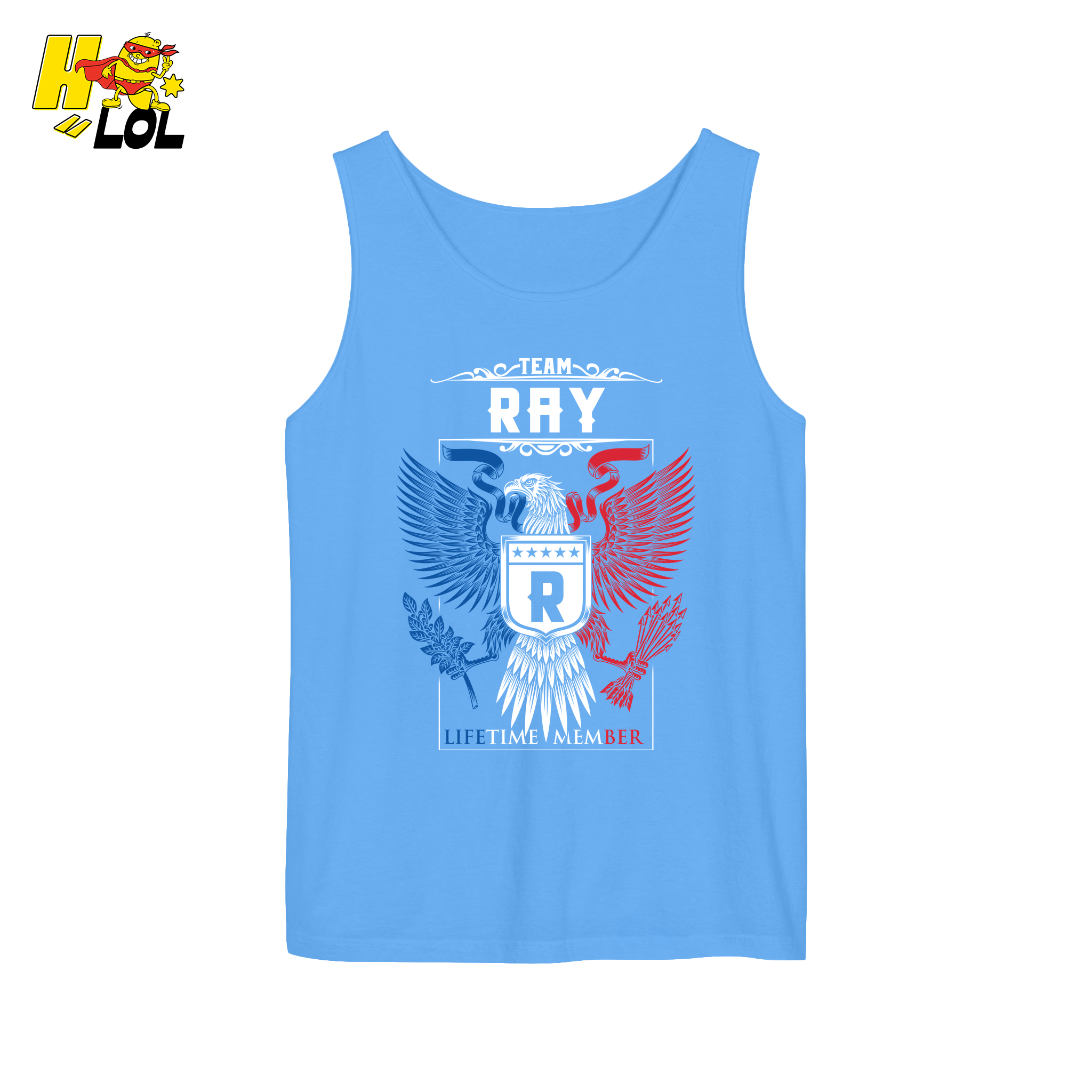 Team Ray Lifetime Member - Family Name - HQ LOL