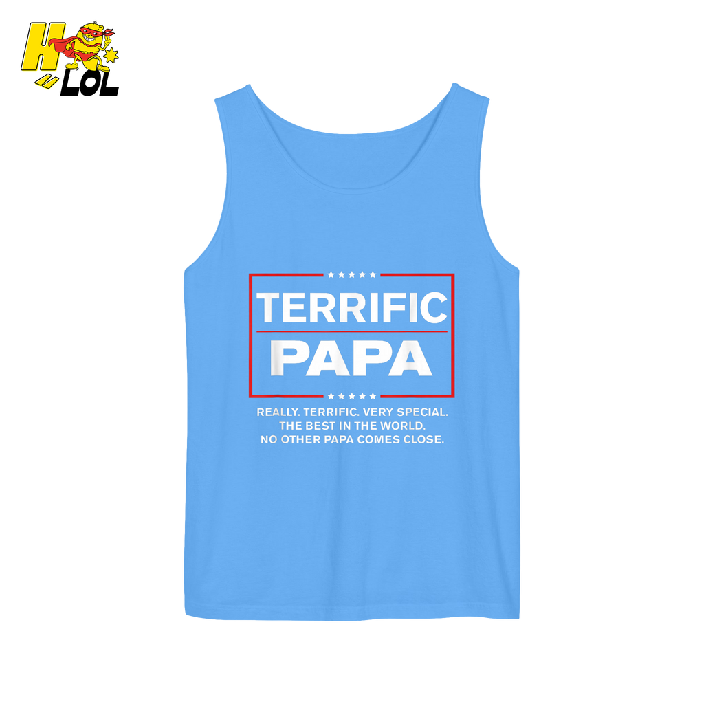 Terrific Papa Trump Style Funny Father's Day Gift Parody Shirt - HQLOL