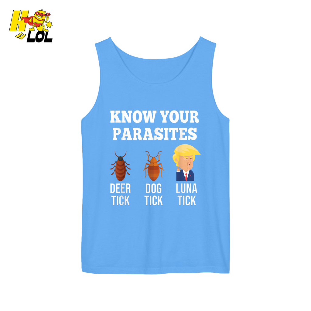 Know Your Parasites Shirt Funny Tick Meme Satire Graphic Shirt - HQLOL