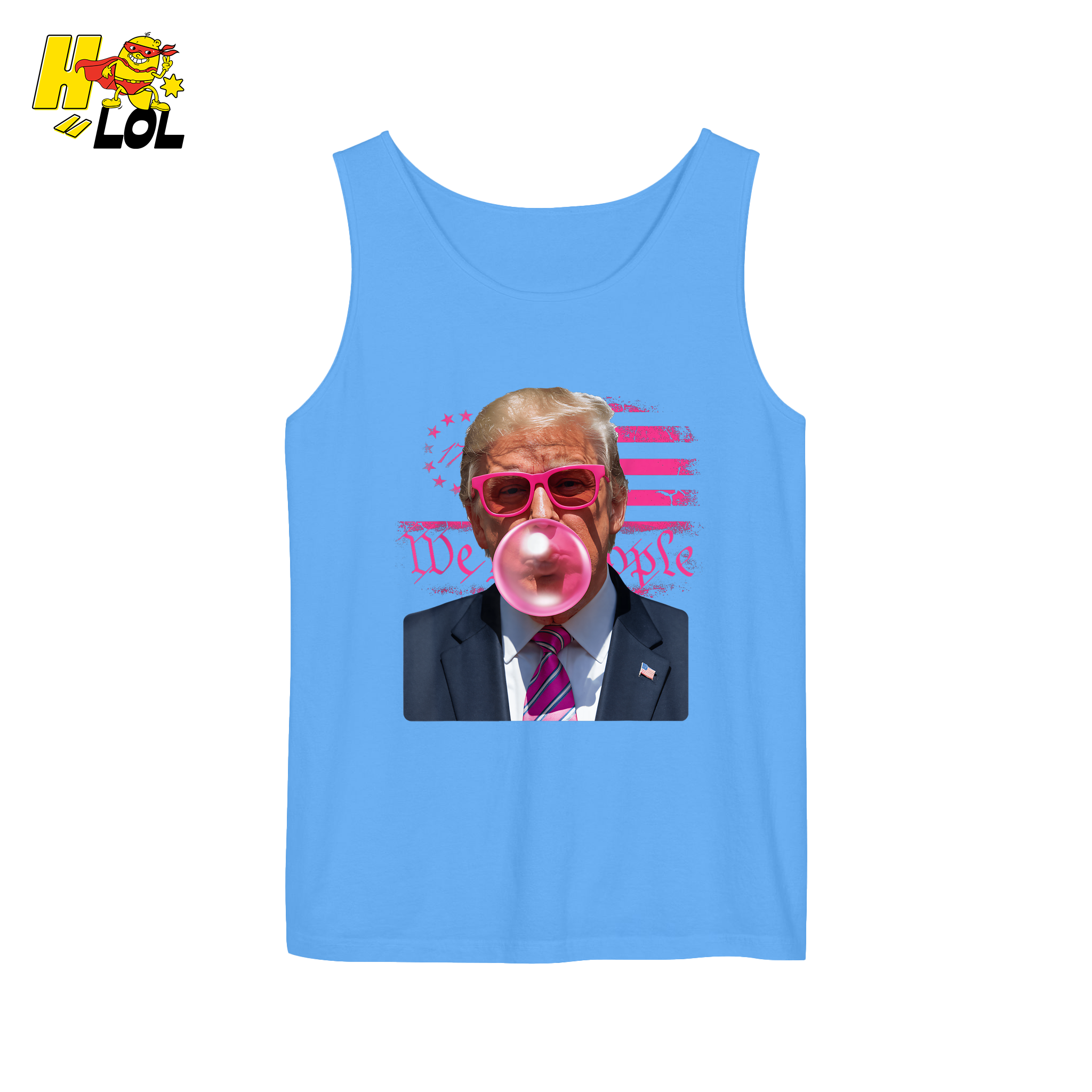 Trump Bubblegum Shirt Funny Graphic Shirt - HQLOL